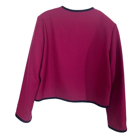 Vintage Pendleton 100% Virgin Wool Blazer. Size 14 GUC - Picture 6 of 9